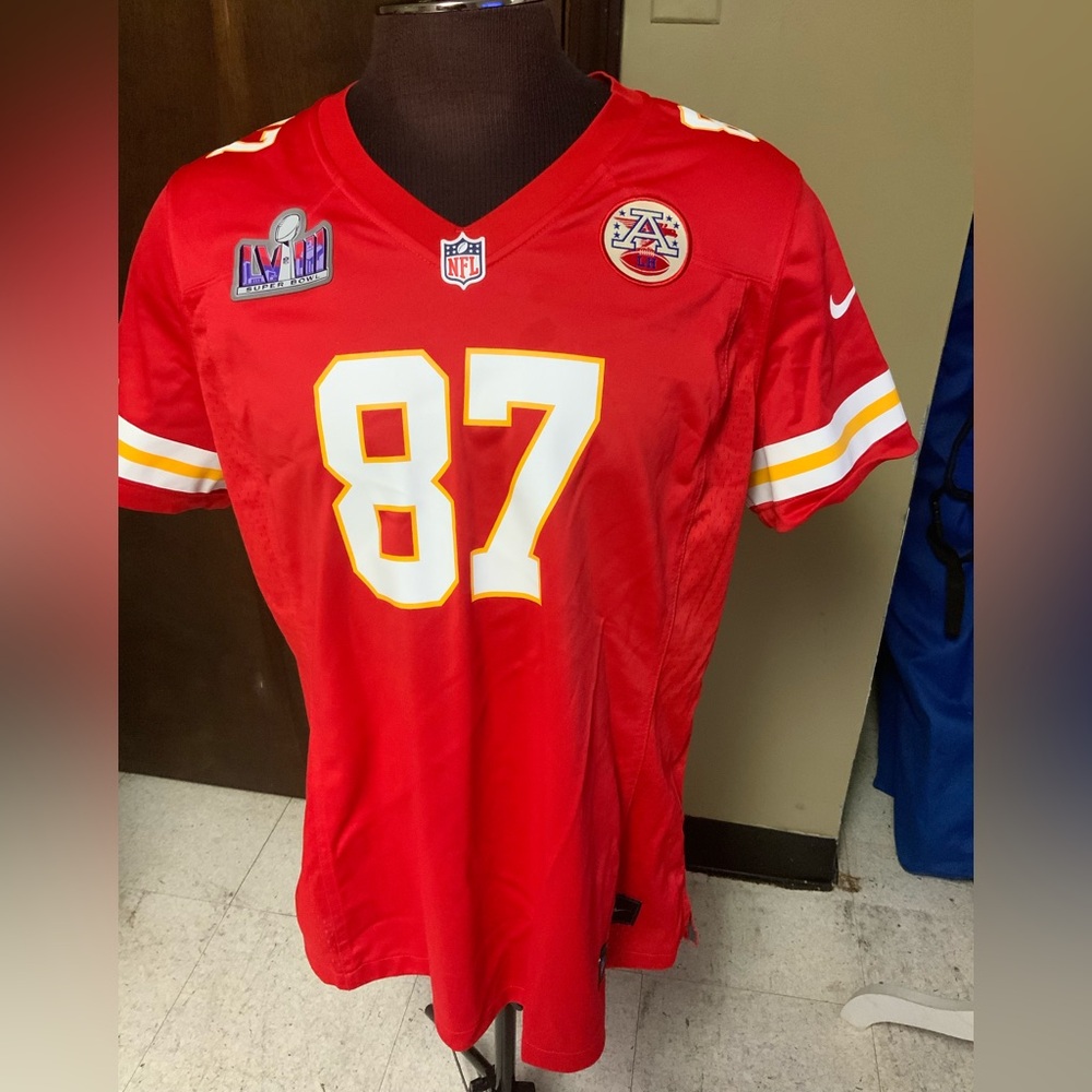 KELCE Super Bowl LH Jersey 87. Brand New without tags.